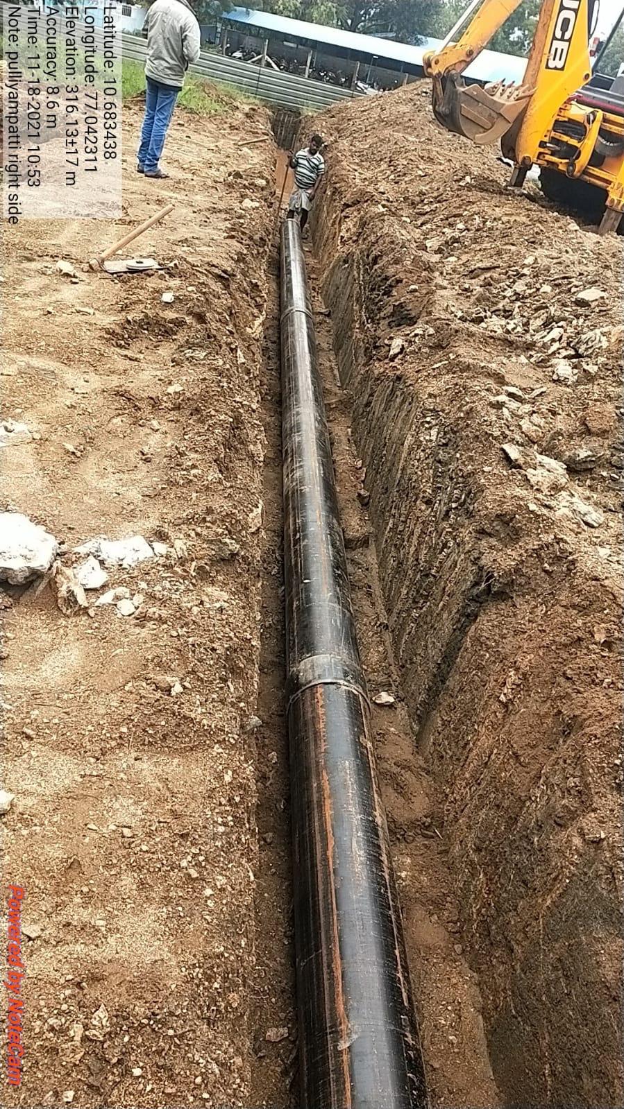 Pipeline Insulation Works